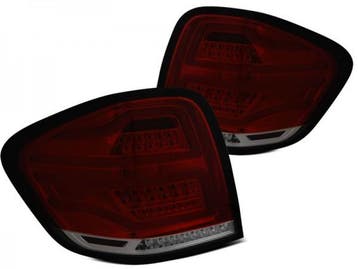 Achterlichten Mercedes ML W164 09-11 LED Tube rood/smoke-C.., Ophalen of Verzenden, Nieuw