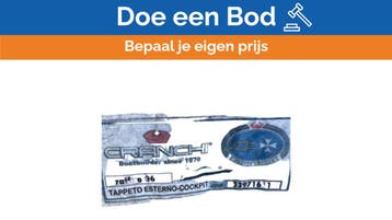 Bieden: Cranchi Zaffiro 36 blue coated cockpit anti-slip Ca, Watersport en Boten, Ophalen of Verzenden, Nieuw, Zeilboot of Motorboot