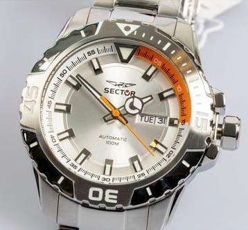 Sector - Legend - Automatic - Silver - Super Luminous - 43, Nieuw