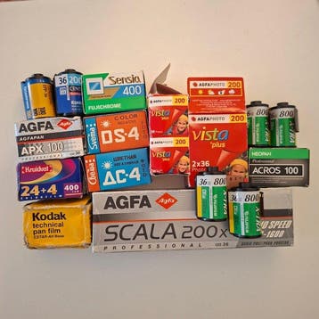 Kodak, Agfa, Konica, Fujifilm Vintage & Expired 35mm Film, Nieuw