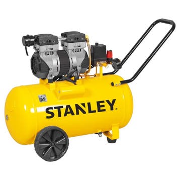 Stanley compressor Silent Air - 8 Bar - 50 liter - SXCMS1350, Doe-het-zelf en Verbouw, Compressors, 6 tot 10 bar, Nieuw, Ophalen of Verzenden