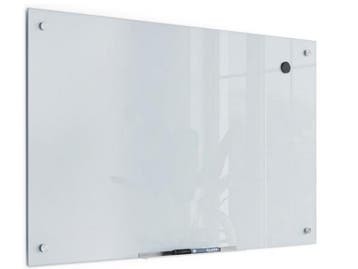Veiling - U Brands Wit Frosted Magnetisch Glas Droog Wissen, Gebruikt