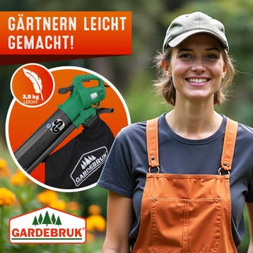 Elektrische bladzuiger 3in1 TÜV Süd GS (Tuingereedschap), Verzenden, Nieuw