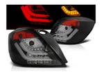 Black LED bar achterlichten geschikt voor Opel Astra H, Verzenden, Nieuw, Opel