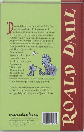 Daantje, de wereldkampioen 9789026131974 Roald Dahl, Verzenden, Zo goed als nieuw, Roald Dahl