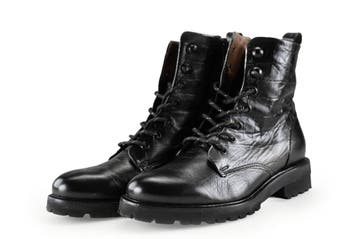 Piedi Nudi Veterboots in maat 38 Zwart, Kleding | Dames, Verzenden, Zwart, Overige typen, Zo goed als nieuw