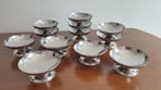 Pour 12 personnes - Dessertservies (12) - Staal, Roestvrij,