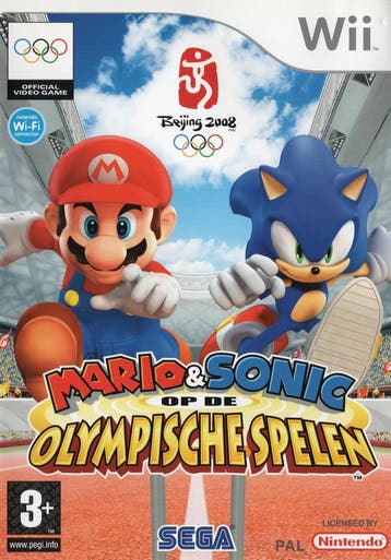 Mario & Sonic op de Olympische Spelen - Nintendo Wii - PAL …, Ophalen of Verzenden, Zo goed als nieuw
