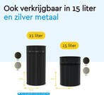 2dekans | BRASQ Prullenbak Metaal Kantoor/ Thuisgebruik -, Ophalen of Verzenden, Zo goed als nieuw