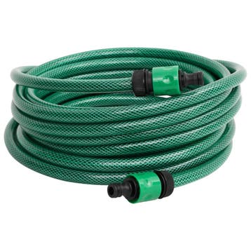vidaXL Zwembadslang 20 m PVC groen, Verzenden, Nieuw