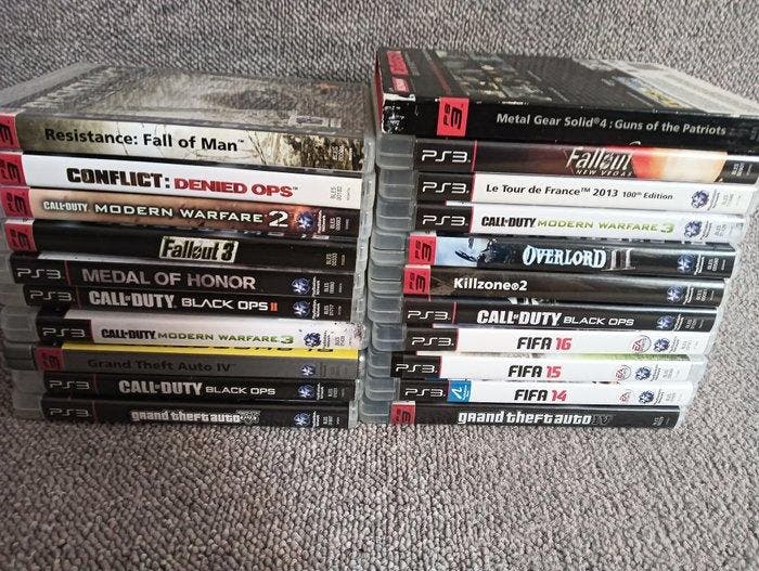 Sony - Playstation 3 (PS3) - 21 ps3 games - Videogame - In, Spelcomputers en Games, Spelcomputers | Overige Accessoires
