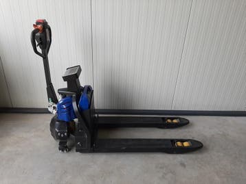 Elektrische palletwagen 1500 kg met zwenkwielen, Everlift, Ophalen of Verzenden, 1000 tot 2000 kg, Palletwagen