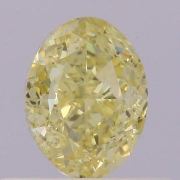 1 pcs Diamant (Natuurlijk gekleurd) - 0.51 ct - Ovaal -, Sieraden, Tassen en Uiterlijk, Edelstenen, Nieuw