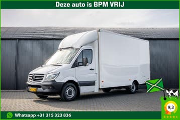 Zakelijke Lease |  Mercedes-Benz Sprinter 519 CDI 3.0 V6 | 1, Automaat, Stof, Gebruikt, Wit