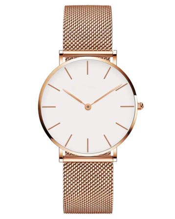 Tyme Ibiza Dames Horloge - 36mm Wit/Zilver - Goed Leesbaar, Ophalen of Verzenden, Zo goed als nieuw