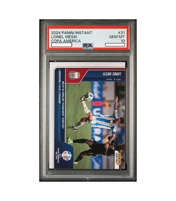 Lionel Messi - 2024 Panini Instant American Cup #31 Graded, Nieuw