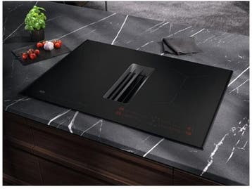 AEG XUB6845AB - Inductie kookplaat met afzuiging - 80 cm -, Verzenden, Zo goed als nieuw