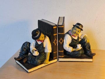 Boekensteunen (2) - Composiet, Antiek en Kunst