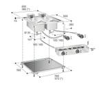 Mareno Drop-in Friteuse 10+10 Liter – 60cm – 18kW Profes, Verzenden, Nieuw in verpakking