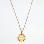 Ketting met hanger - 18 karaat Geel goud