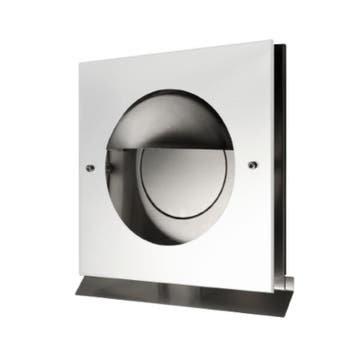 Design gevelkap PREMIUM LINE - KAPPA - Ø 125mm - WIT, Verzenden, Nieuw