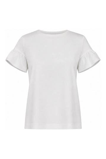 United Colors of Benetton T-shirt Meisjes in maat 158 Wit, Verzenden, Zo goed als nieuw, United Colors of Benetton, Jongen of Meisje