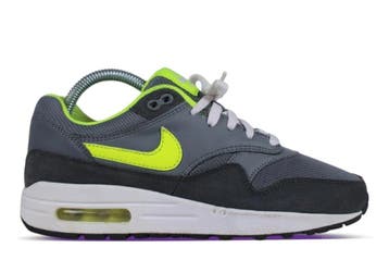 Nike Air Max 1 GS Cool Grey Volt • 38.5, Ophalen of Verzenden, Nieuw, Nike, Sneakers of Gympen