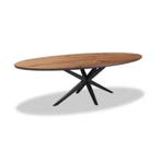 Wil je een eettafel, salontafel, of bartafel configureren?, 100 tot 150 cm, Ophalen of Verzenden, Vijf personen of meer, Overige vormen