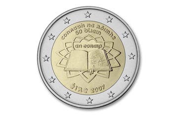 2 euro Verdrag van Rome 2007 - Ierland, Verzenden