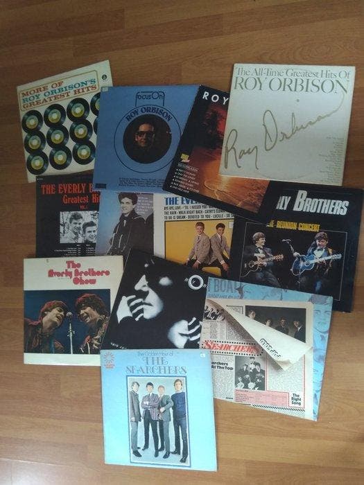 The Everly Brothers , The Searchers , Roy Orbison - 12, Cd's en Dvd's, Vinyl Singles