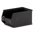 Magazijnbak kunststof met grijpopening stapelbaar, Ophalen of Verzenden