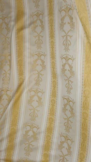 San Leucio prezioso tessuto damascato oro setificato, Antiek en Kunst