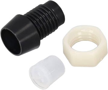 Houder voor 5mm diode - zwart - kunststof, Ophalen of Verzenden, Nieuw