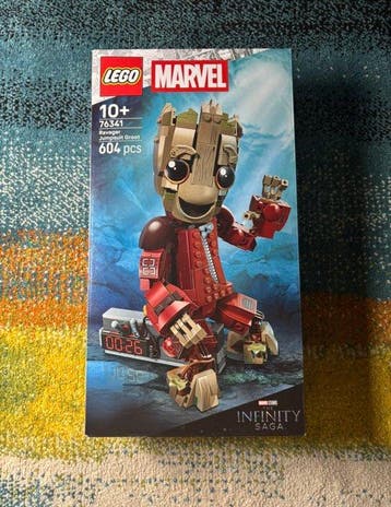 Lego Set - 76341 - Marvel - Ravager Jumpsuit Groot, Nieuw