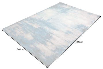 Design Tapijt MARBLE 240x160cm zwart goud marmerlook, Ophalen of Verzenden, Nieuw