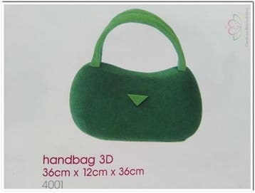 Handtas 3D steekschuimvorm oase voor verse bloemen, Ophalen of Verzenden, Nieuw