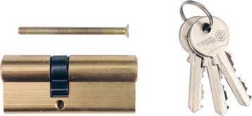 Cilinder slot 31/41, Doe-het-zelf en Verbouw, Hang- en Sluitwerk, Ophalen of Verzenden, Nieuw, Koper of Messing, Slot