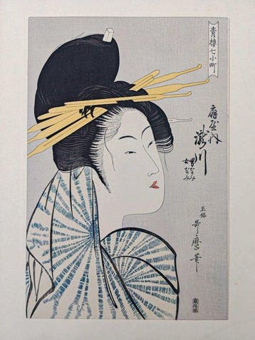 The Seven Brothels - Kitagawa Utamaro (1753-1806) -