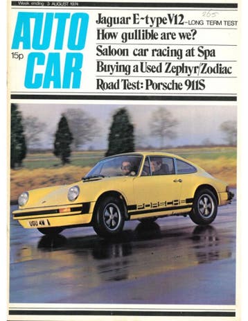 1974 AUTOCAR MAGAZINE 4058 ENGELS, Nieuw, Author
