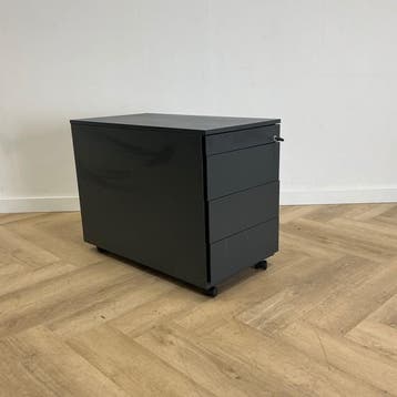 metalen ladeblok 4 lades + sleutel (hxbxd) 61x 42x80 cm,, Ophalen of Verzenden, Gebruikt