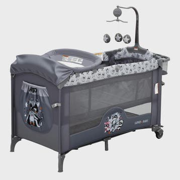 5-in-1 Baby Reiswieg met Commode, Matras en Speelboog - Snel, Verzenden, Nieuw