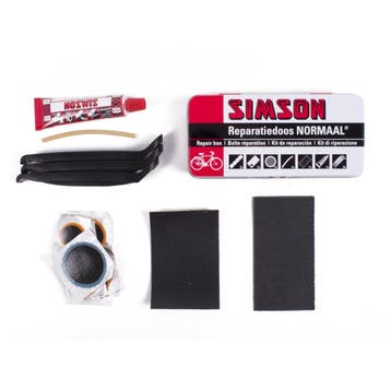 Simson Complete bandenreparatieset - 7-delig - voor stale..., Fietsen en Brommers, Ophalen of Verzenden, Nieuw, Band