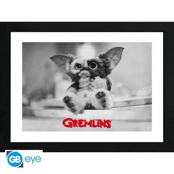 Gremlins Gizmo Framed Print 30 x 40 cm, Ophalen of Verzenden, Nieuw