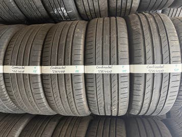 235-45-18 Continental Zomerbanden 5mm Incl Montage 235 45 18, Auto-onderdelen, Ophalen, 18 inch, Gebruikt, 235 mm