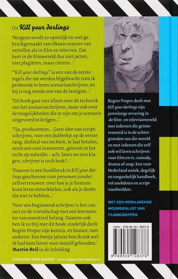 Kill your darlings 9789035128378 R. Proper, Boeken, Film, Tv en Media, Verzenden, Gelezen, R. Proper