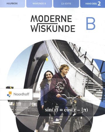 Moderne Wiskunde havo B hulpboek 2 9789001892456, Zo goed als nieuw