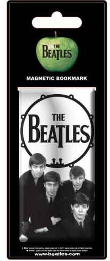 The Beatles - Drumhead - Boekenlegger - Magnetisch off merch, Ophalen of Verzenden, Nieuw, Gebruiksvoorwerp