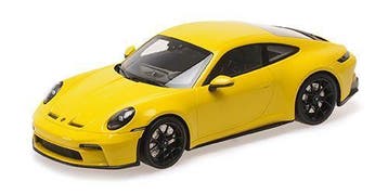 Minichamps Porsche 911 (992) GT3 Touring 2022 geel 1:18, Ophalen of Verzenden, Nieuw, Auto, MiniChamps