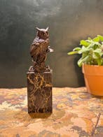 Milo (1910-1978) -After - Beeld, Bos uil - 28 cm - Brons,
