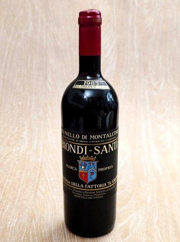 1985 Biondi-Santi Tenuta Greppo - Brunello di Montalcino, Verzamelen, Nieuw